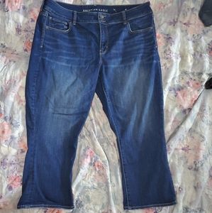 AE crop jeans